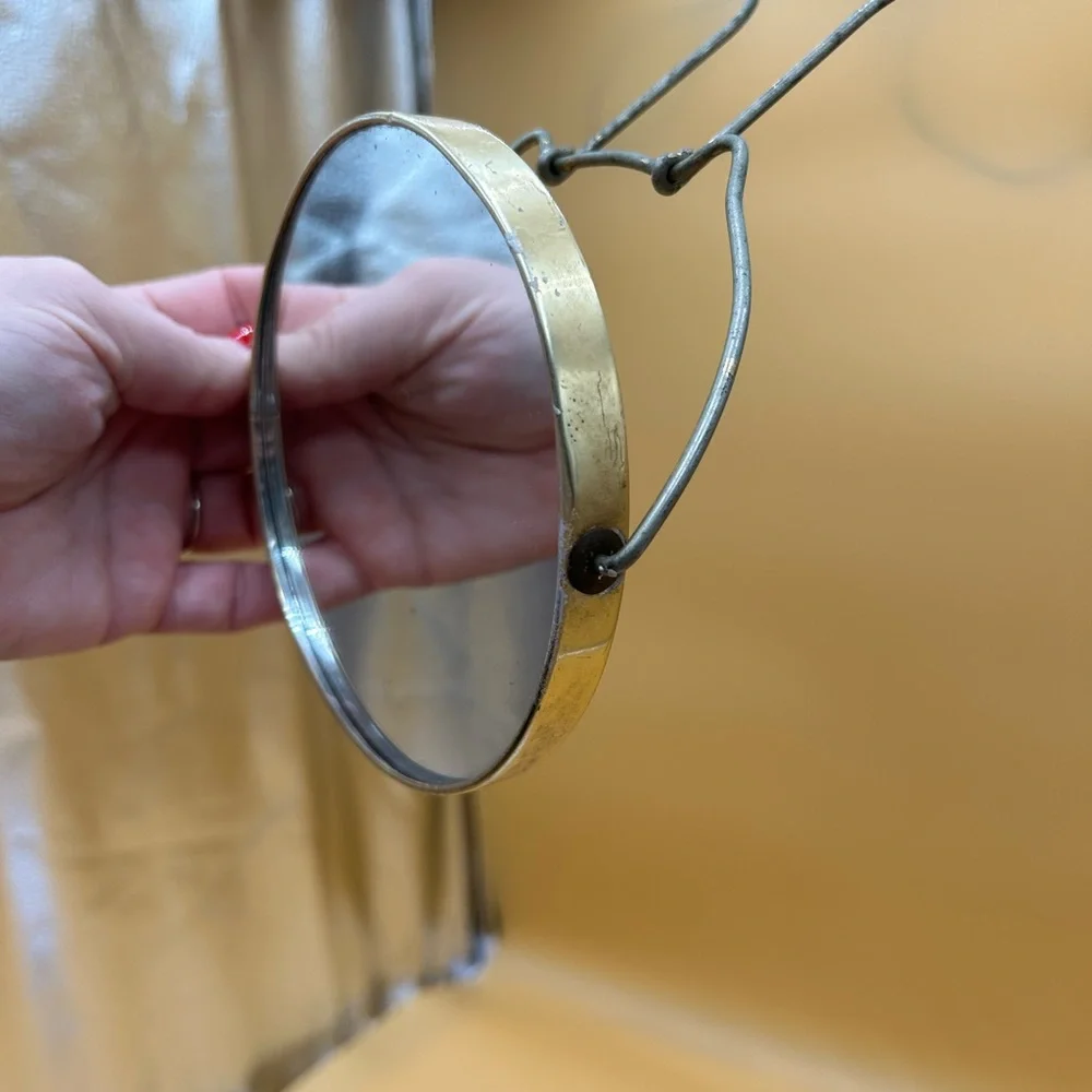 Vintage adjustable mirror magnify bathroom mirror